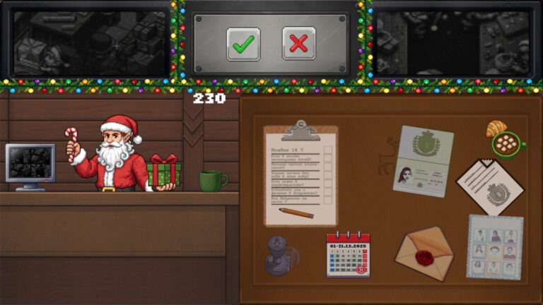 聖誕版《Papers, Please》？文件審核模擬遊戲《Gifts, Please》讓你化身精靈檢察官，決定誰能拿到禮物！