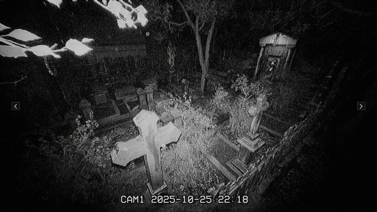 恐怖迷必玩！第一人稱心理新作《The Cemetery Shift | 墓地夜勤》結合CCTV監控與墓園探索，挑戰一小時尖叫極限