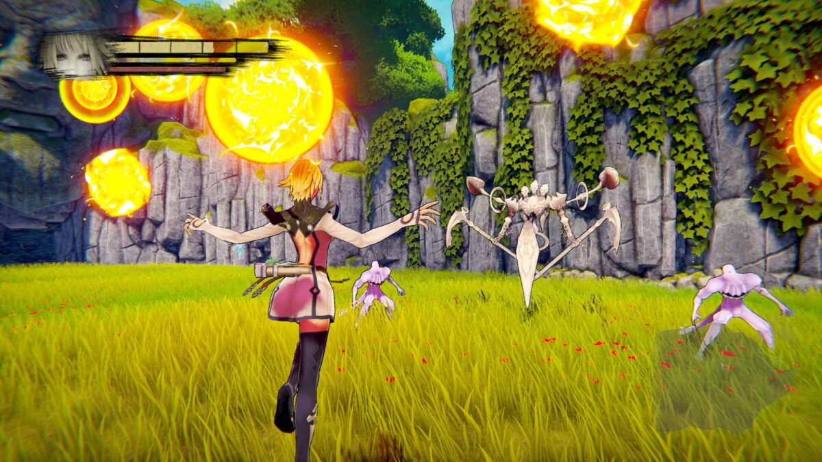 使者與艾爾戈的戰鬥姿態