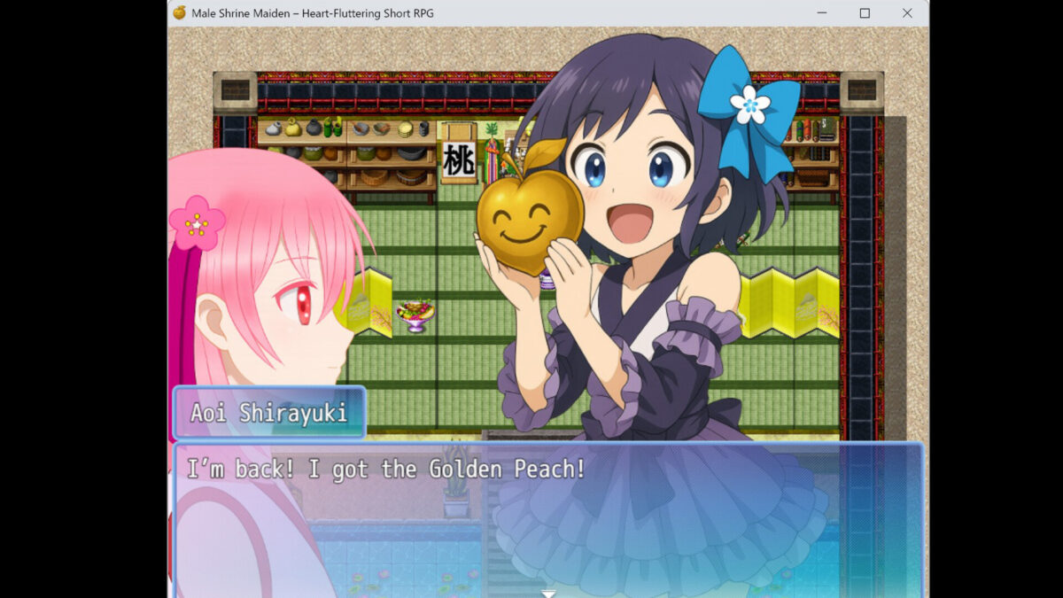 拋開戰鬥壓力！Steam 療癒系 RPG《偽娘巫女的心跳短篇 RPG》正式登場，與可愛「偽娘巫女」展開心跳修行之旅