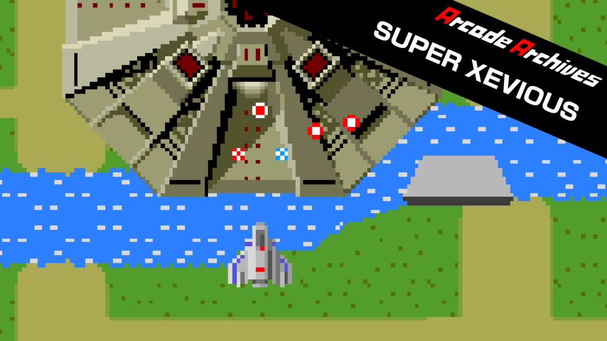 Arcade Archives SUPER XEVIOUS 遊戲主圖