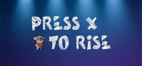 Press X to Rise 遊戲主視覺圖