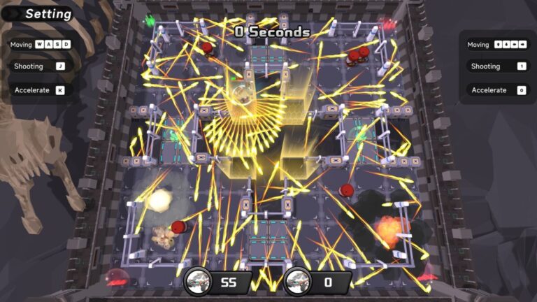 重拾沙發對戰熱血！Steam 雙人分割畫面載具射擊新作《Truck Clash Duel》登場，低配文書機也能爽玩！