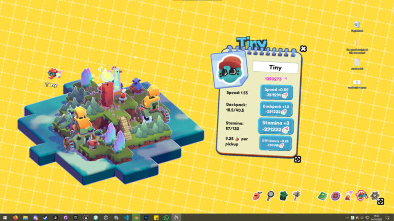 《餘燼之地：桌面村莊》：超療癒的桌面模擬建設掛機遊戲，讓可愛小生物在電腦螢幕陪你上班！