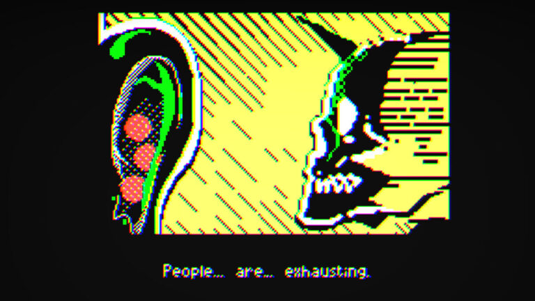 內向者必玩！心理探險解謎新作《社交毛毛蟲》：當「社交電池」耗盡，你該如何逃離人群？