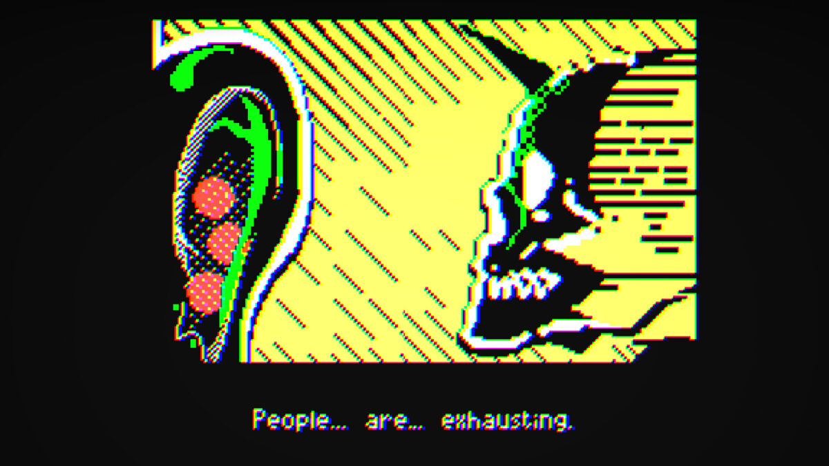 內向者必玩！心理探險解謎新作《社交毛毛蟲》：當「社交電池」耗盡，你該如何逃離人群？