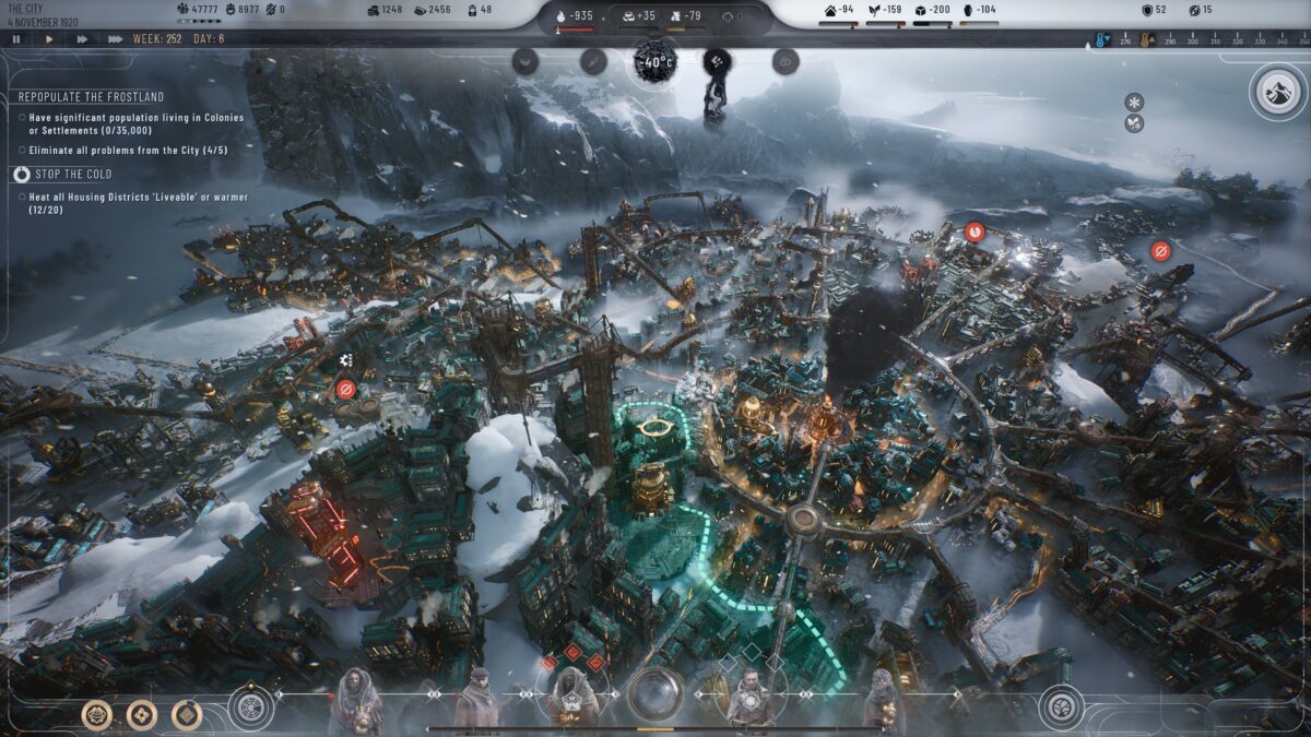 Frostpunk 2 冰雪場景