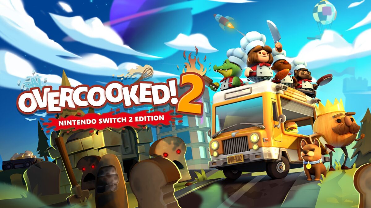 Overcooked! 2 Nintendo Switch 2 主視覺圖
