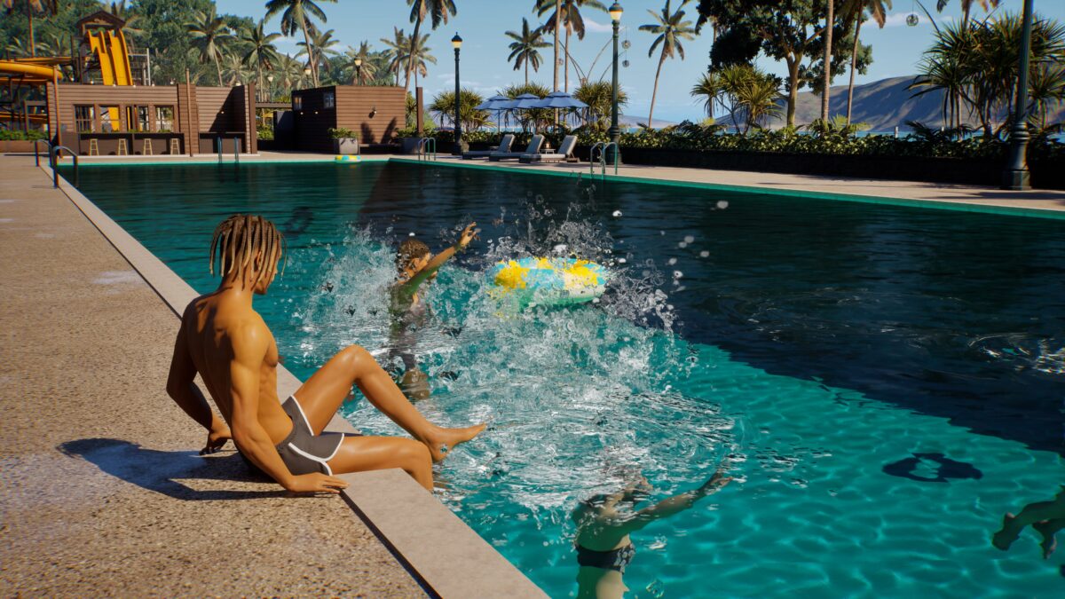 Zoi 在城市角落探索的背影