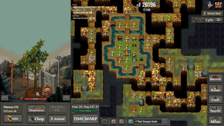 末日生存也能「放置」？農耕 Roguelite 新作《廢土果園》亮相，在輻射荒原培育你的像素世外桃源！