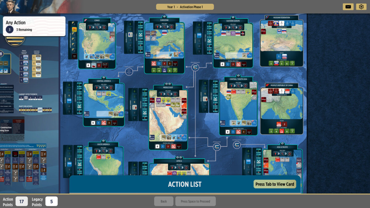 執掌全球霸權！知名桌遊神作改編《總統先生》登陸 Steam，入主白宮體驗最真實的【政治模擬】深度挑戰