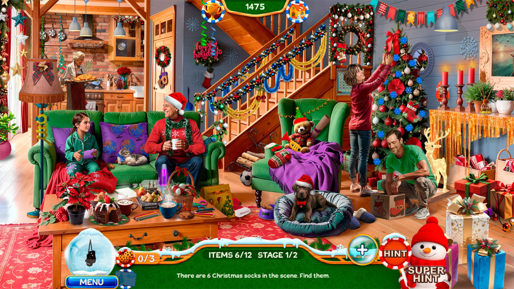 豐富的隱藏物品尋找關卡