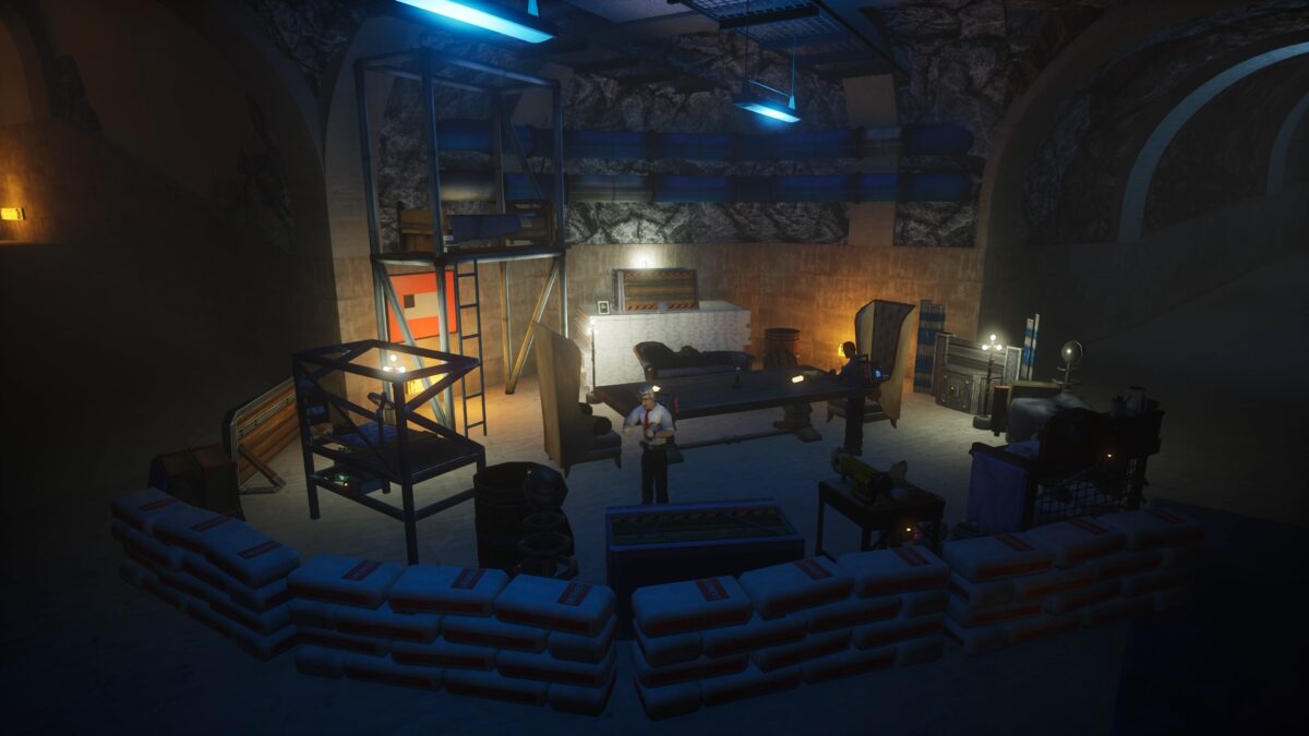 科學家在實驗室中進行資源搜刮與研究