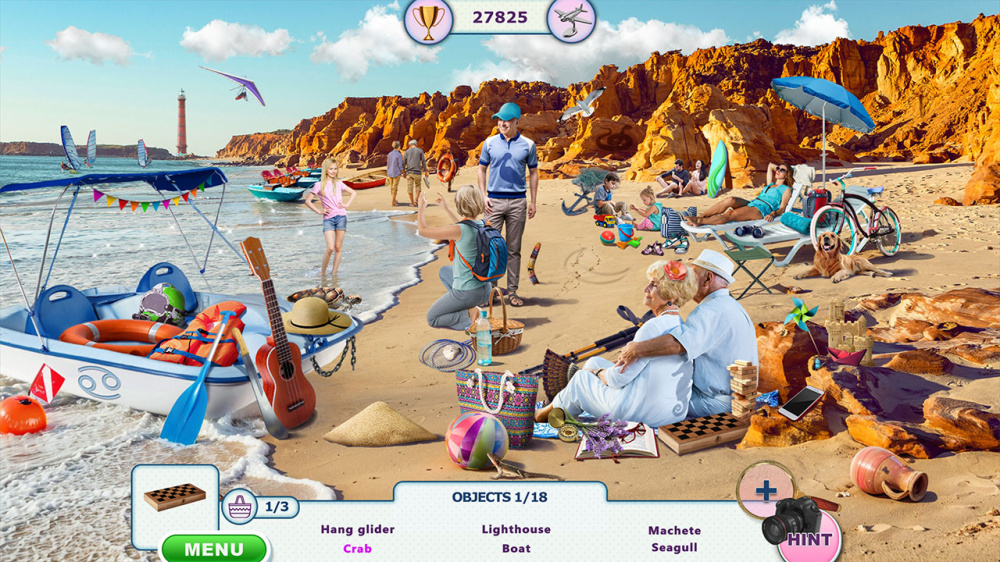 遊戲豐富的關卡選擇介面