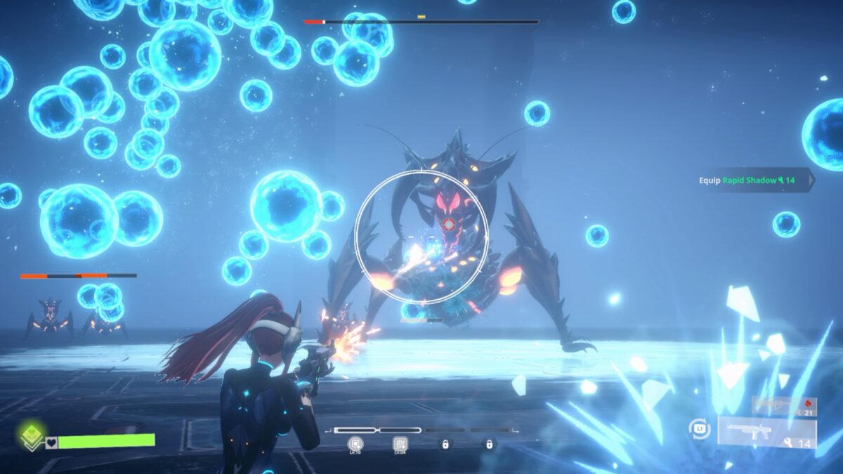 戰鬥中運用幻影位移的瞬間