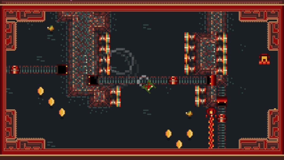 像素沼澤的多樣地形