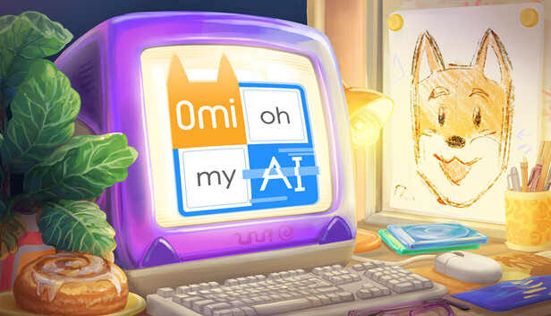 耗時七年打造！懷舊風獨立解謎新作《奧米，我的天啊 AI》Steam 正式登場，挑戰 90 年代數位冒險