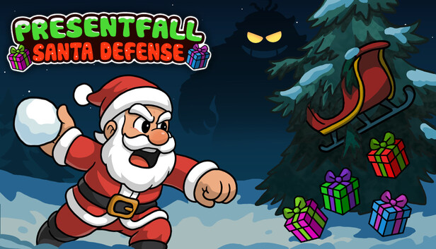 聖誕老人化身戰神！Steam 爽快塔防新作《Presentfall: Santa Defense》現已推出，銅板價享受極致動作射擊