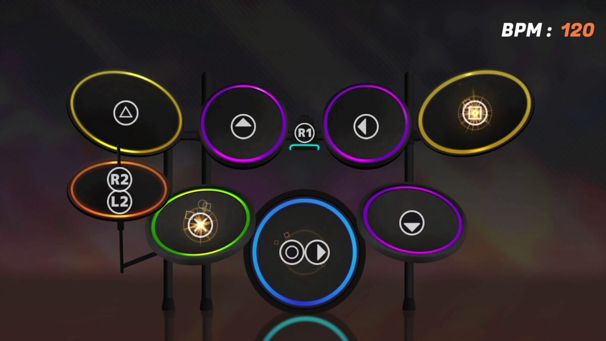 演奏模式下的節奏律動