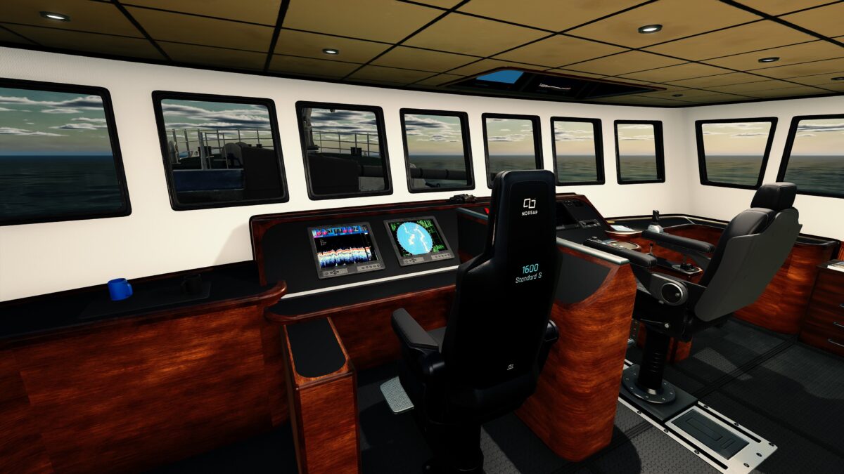 波濤洶湧的海面環境