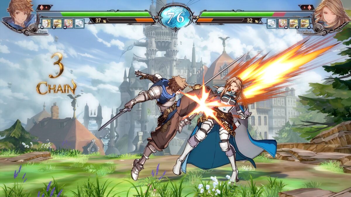 碧藍幻想 Versus 連段畫面展示