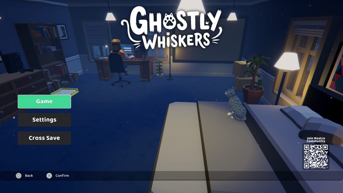 Ghostly Whiskers 遊戲內解謎場景