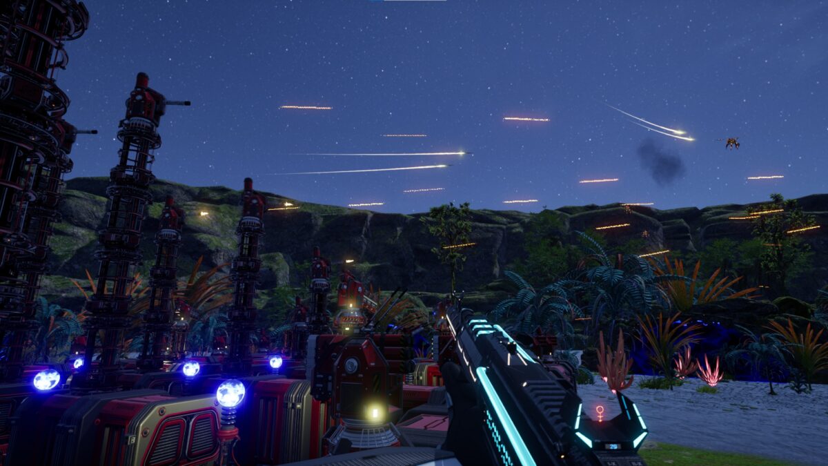 Vironics 基地防禦示意圖