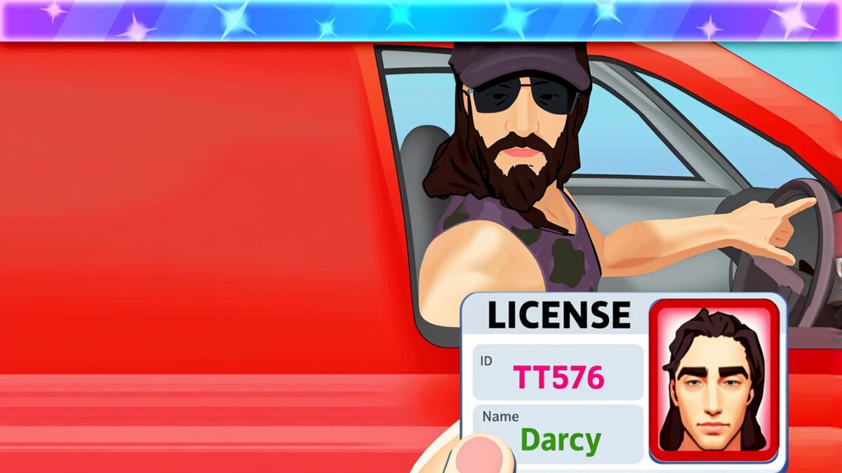 Car Cops 遊戲主視覺圖，展示警察與各種角色的互動