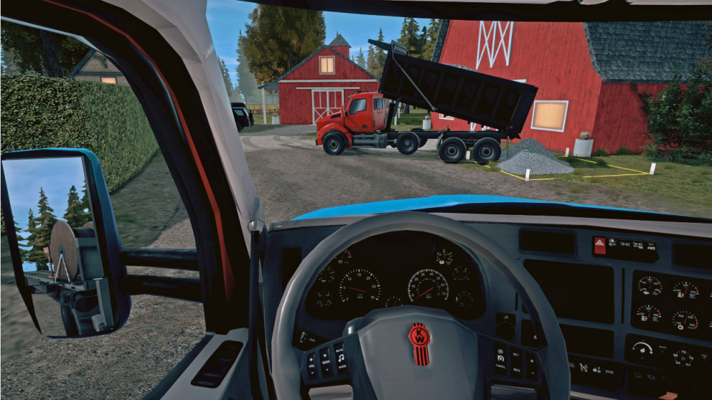 精細的駕駛室視角與加拿大風光