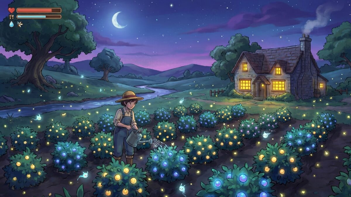 琥珀谷中的神秘森林區域