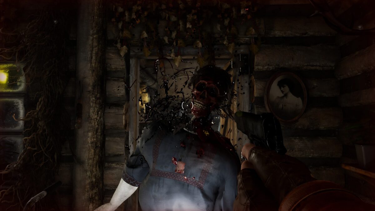 感染者的陰森背影