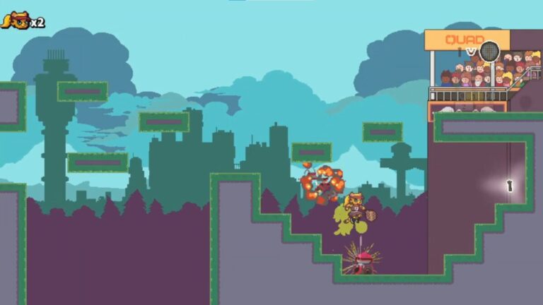 [爽快必玩] PS5《Pad Quad》街機動作新作：一分鐘極速挑戰，復古像素美學超殺時間！