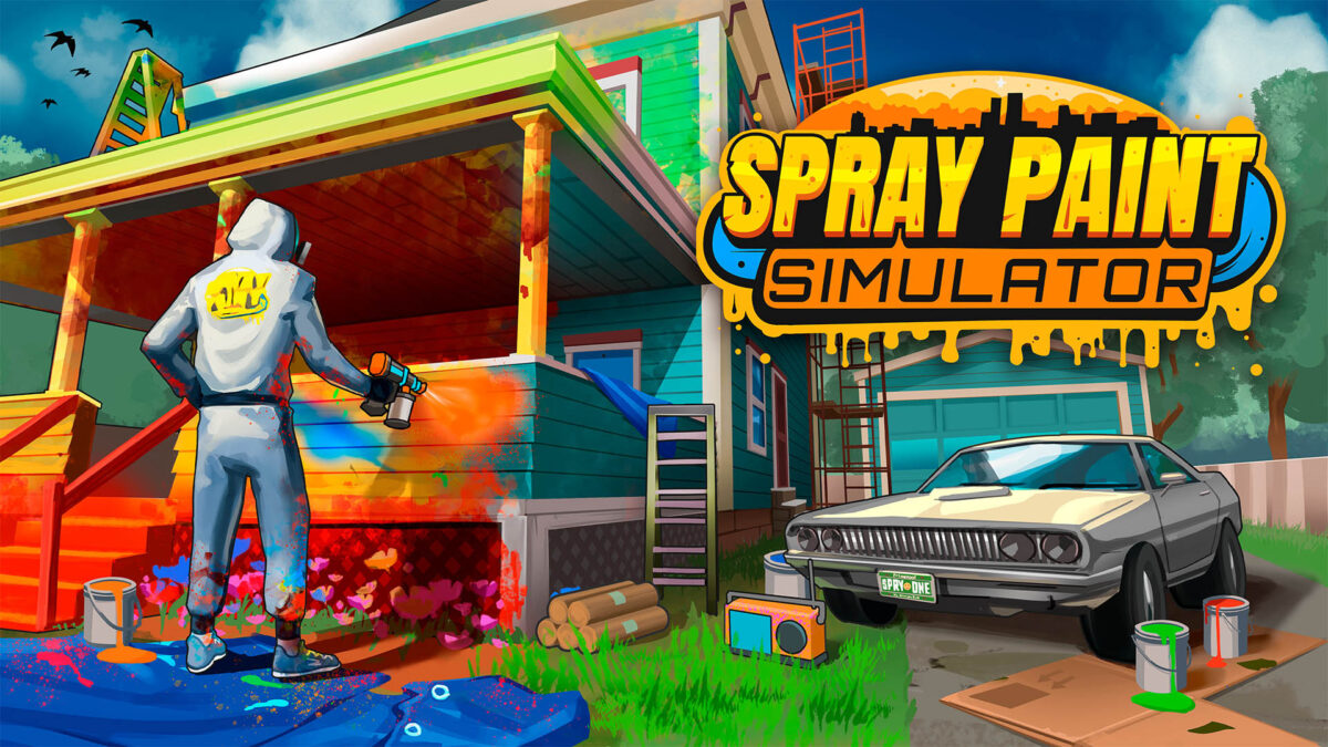 Spray Paint Simulator 主視覺圖