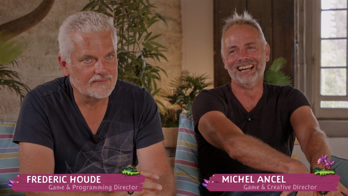 自然奇幻風格的關卡場景