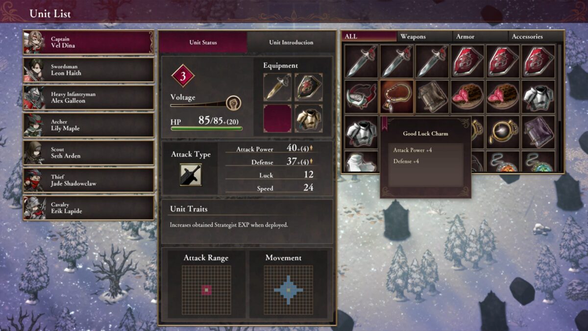 角色立繪與技能展示