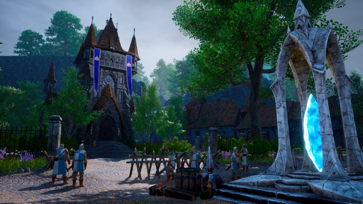 諾斯垂亞王國的壯麗城鎮與細緻環境