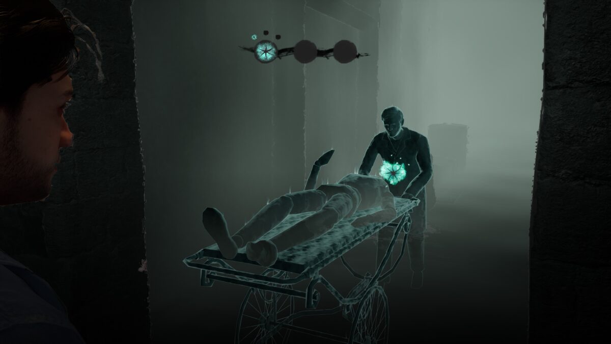 充滿壓抑氣息的調查場景