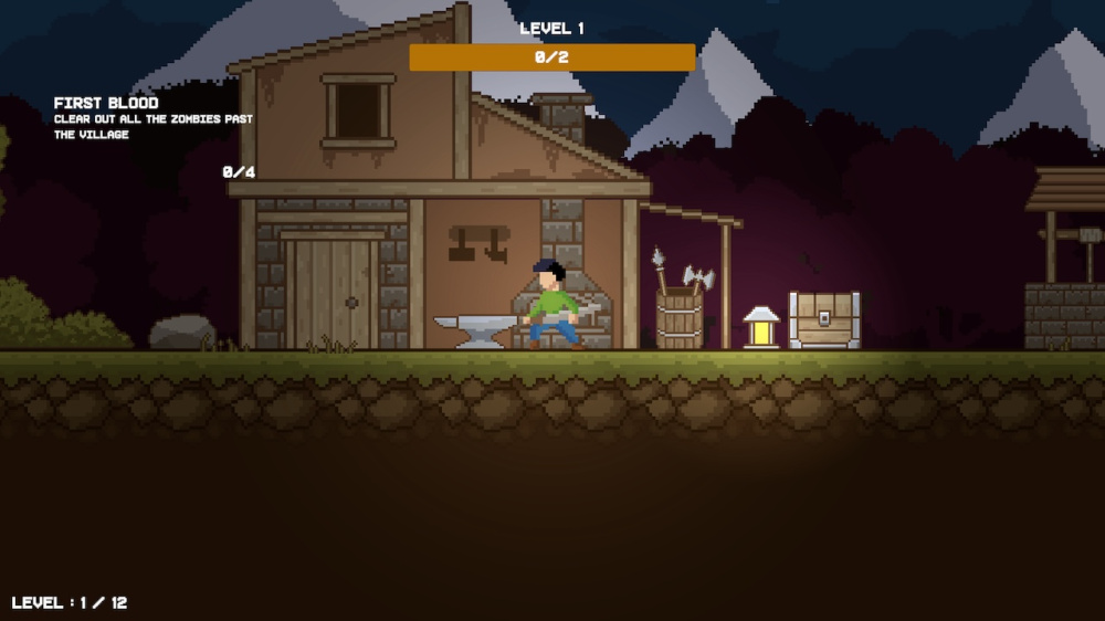 銅板價爽砍！Switch 像素動作《Nightfall Village》極致流暢殺殭屍