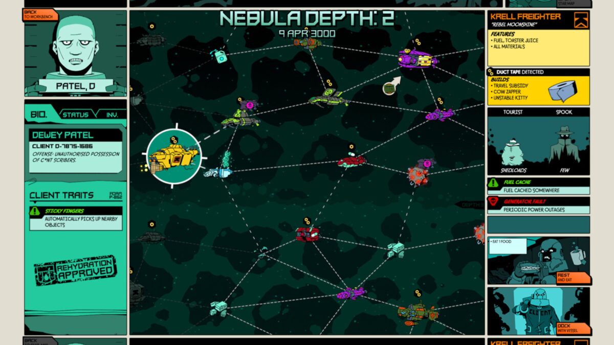 危險的太空生物與敵人