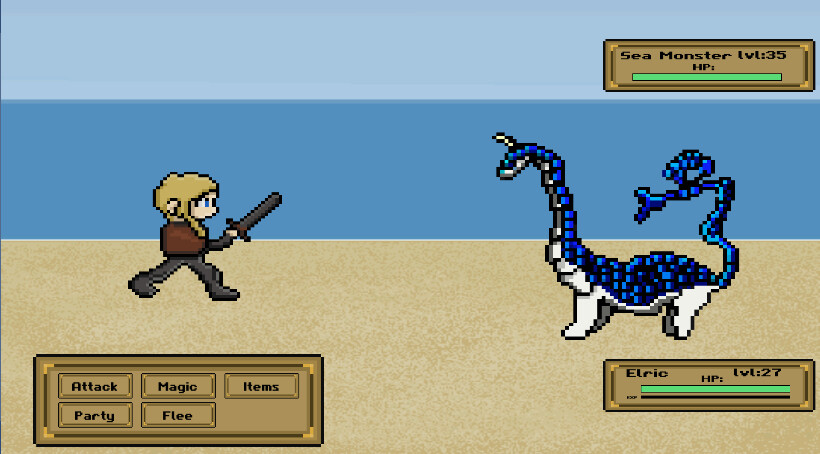 Along Came a Dragonfly 地下城場景