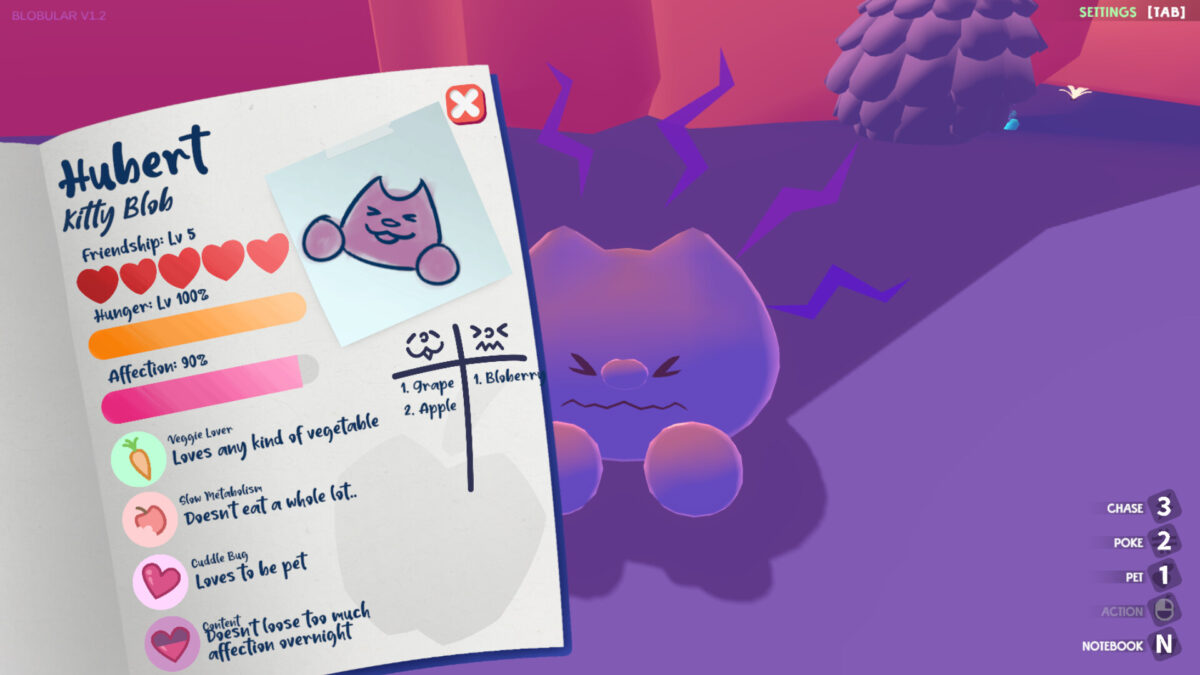 查看生物屬性與狀態