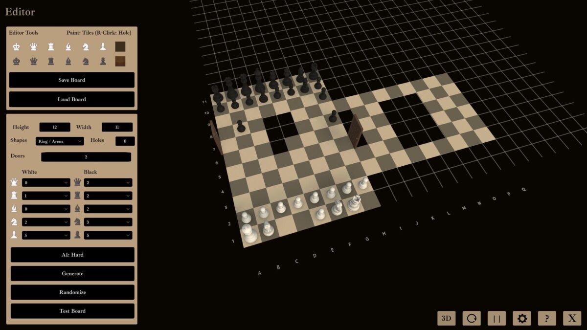 Chesscape Room 3D 視覺效果