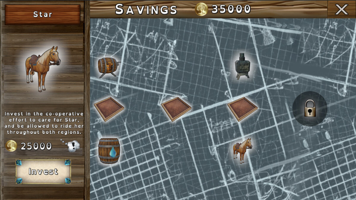 色彩鮮豔的村莊景色