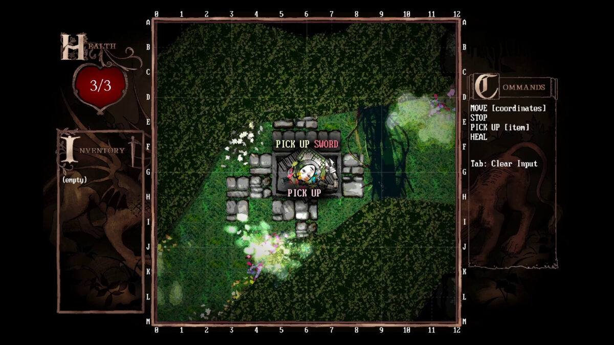 主角探索荒涼的機械卡美洛區域