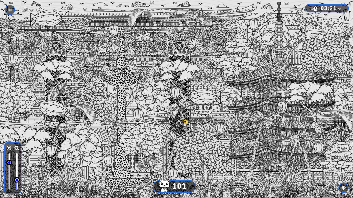 101 Cats Hidden in Kyoto 遊戲實機畫面一