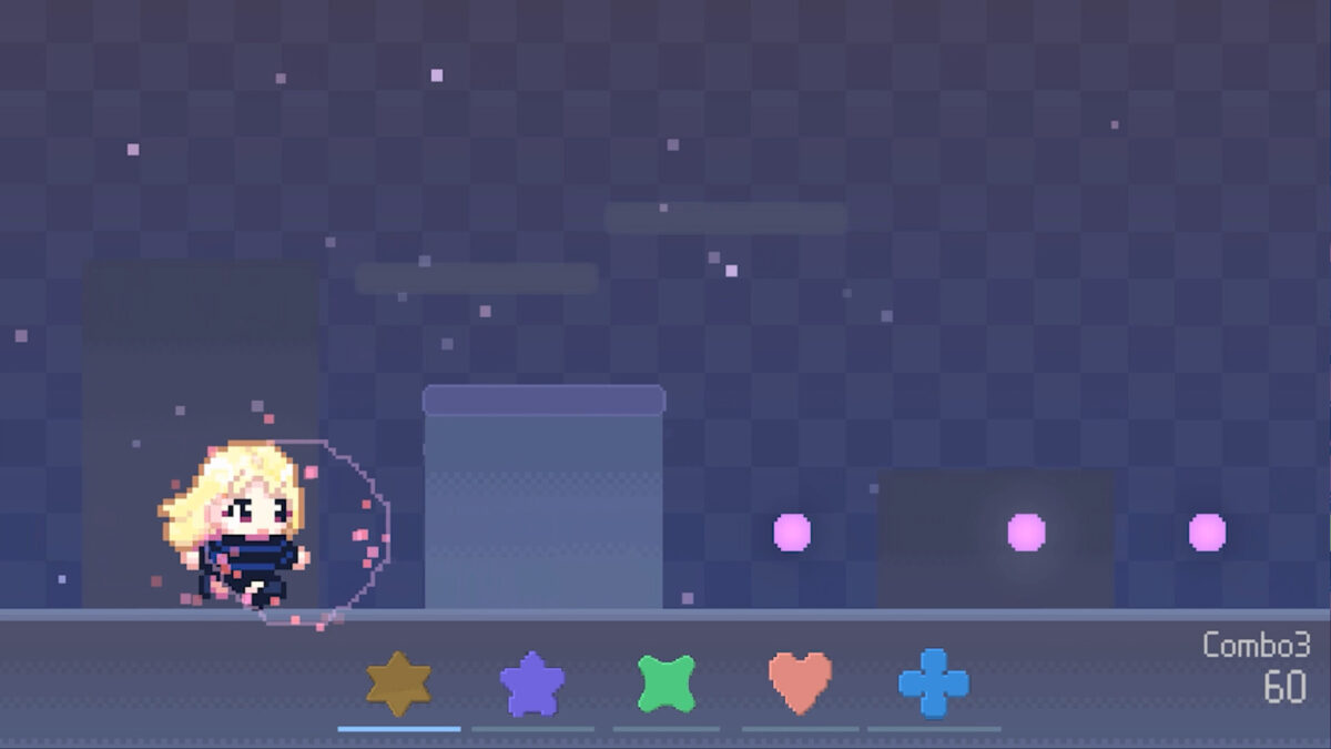 Geenius : Cupid Dough 遊戲實機戰鬥與切換畫面