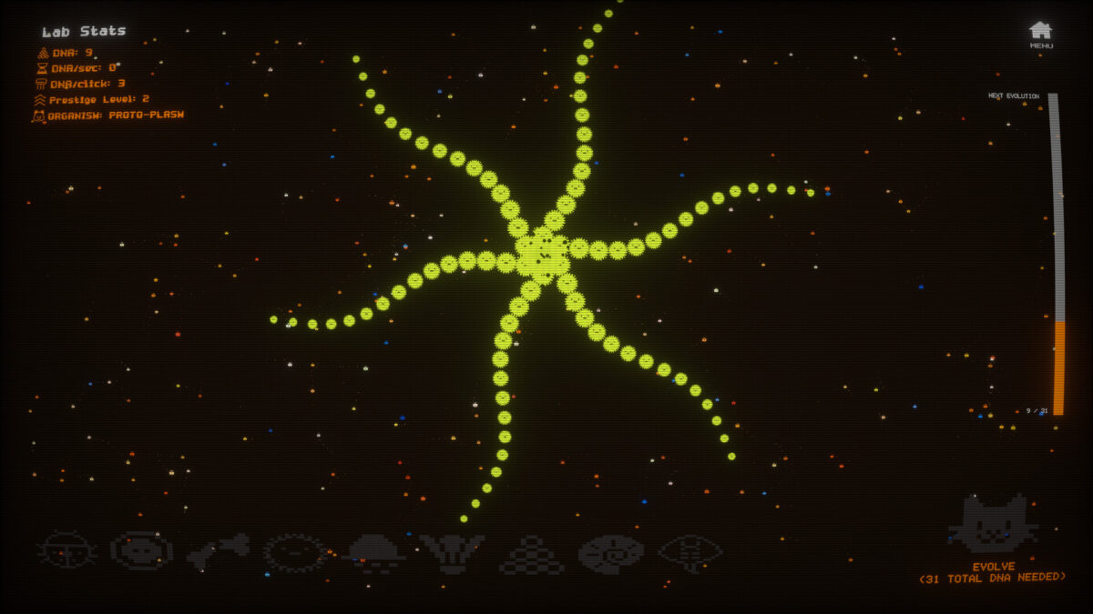 Mytosis 演化路徑分支