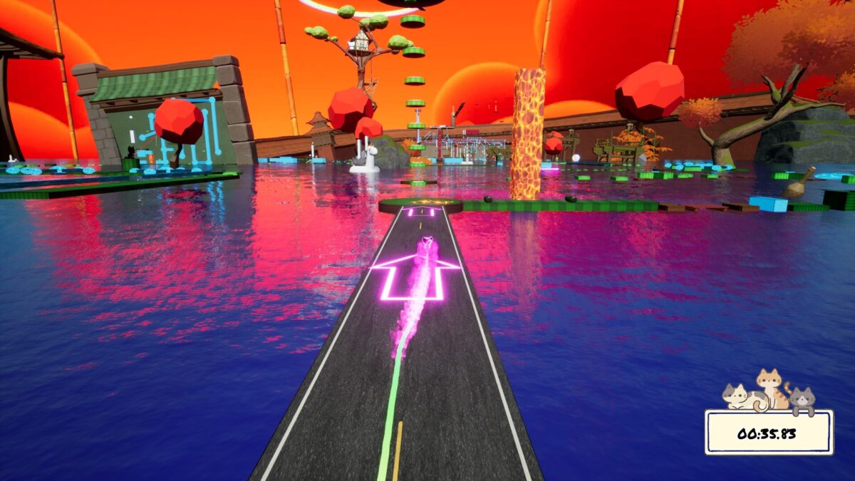 Small Cat Goes Fast 第二關挑戰