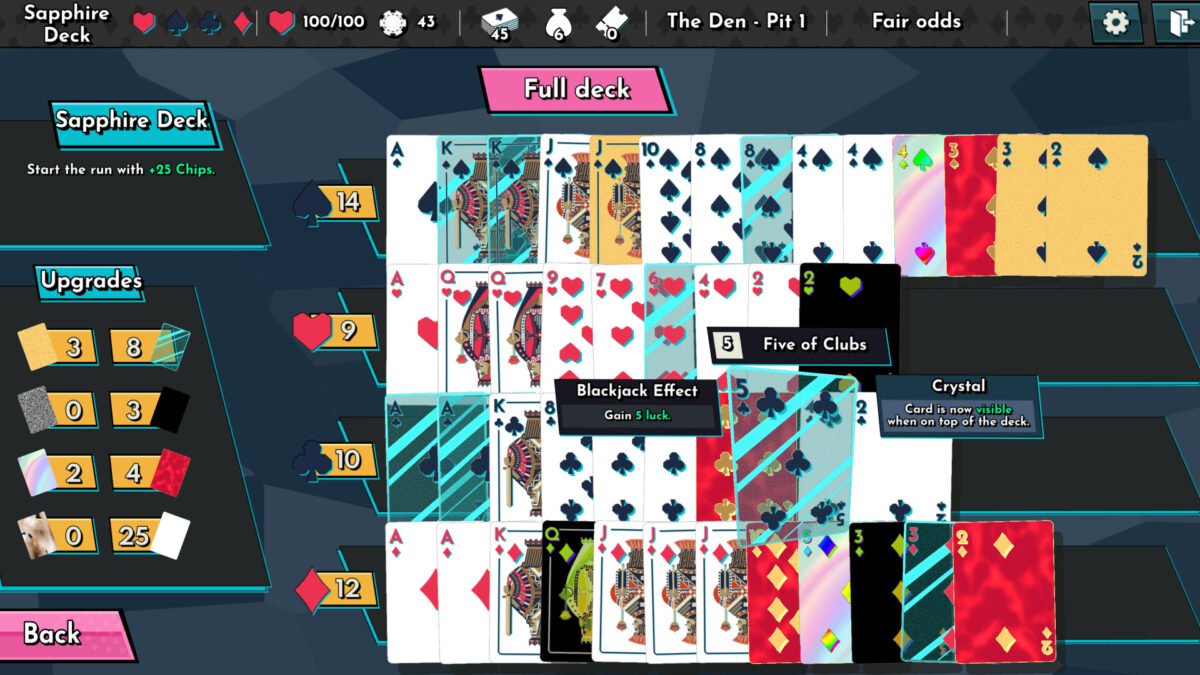 RogueJack21 商店與購買介面