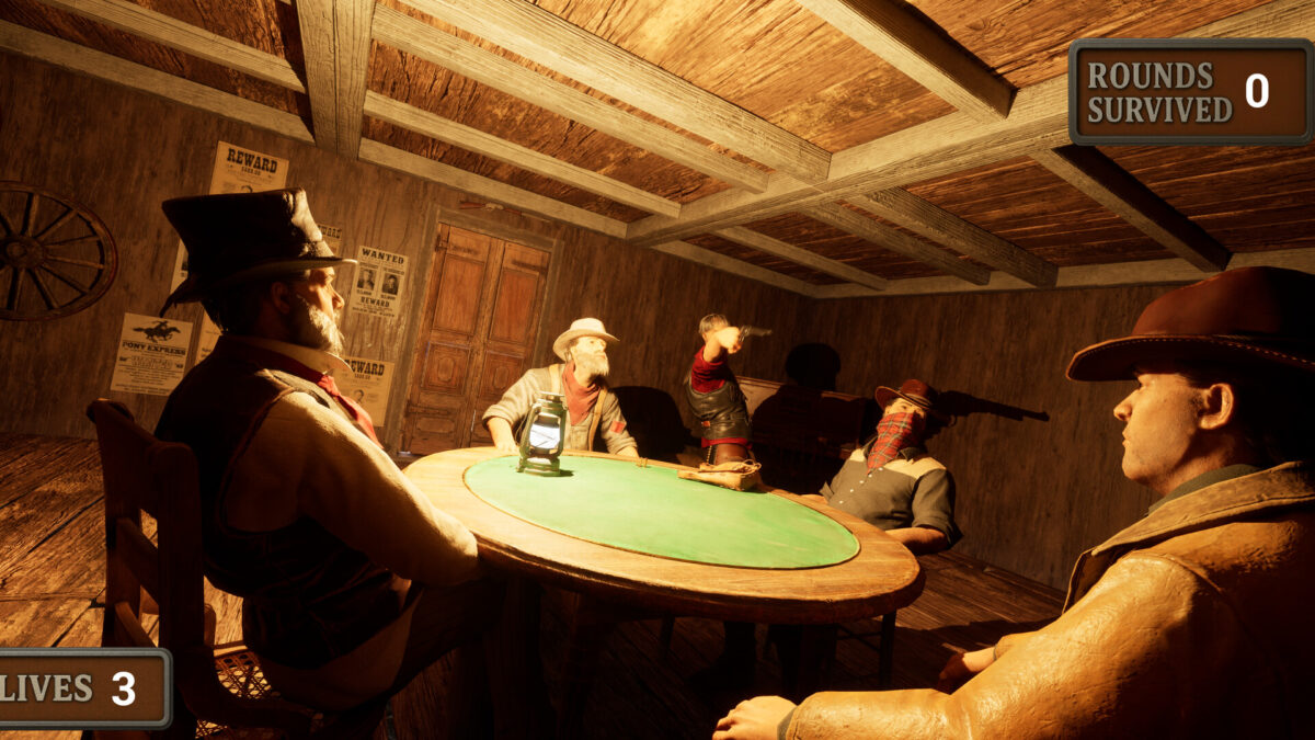 充滿緊張氣氛的暗室場景